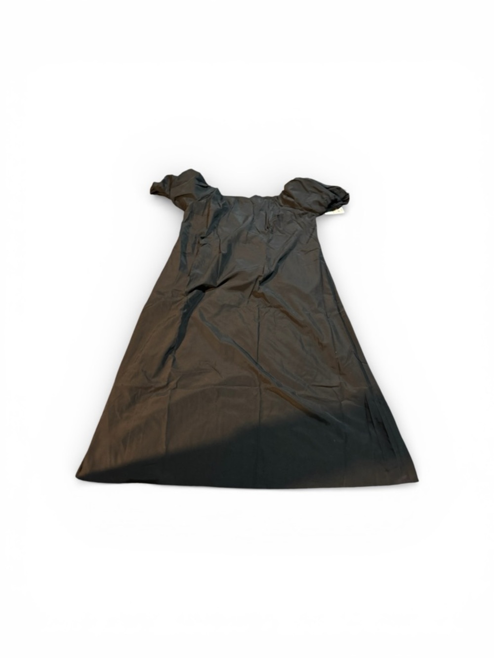 Target smocked bodice puff-sleeve midi dress. Black xxl